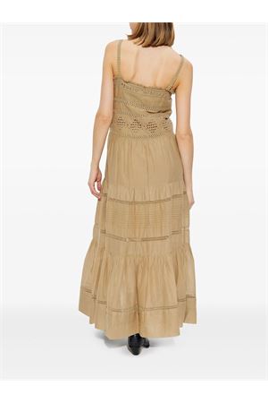 Beige cotton Divine dress MARANT ÉTOILE | RO0708FAC1J15E67LK